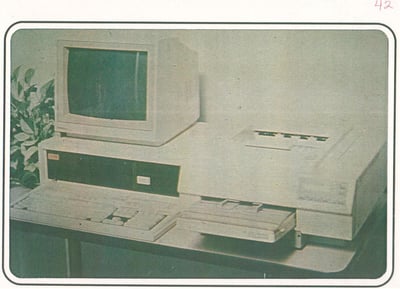 State National Old Technology Desk Setup 50 Years
