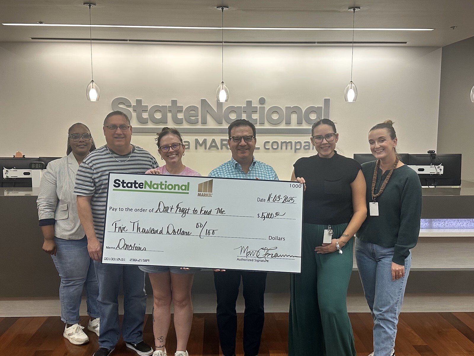 Don't Forget to Feed Me SNCares Grant Award